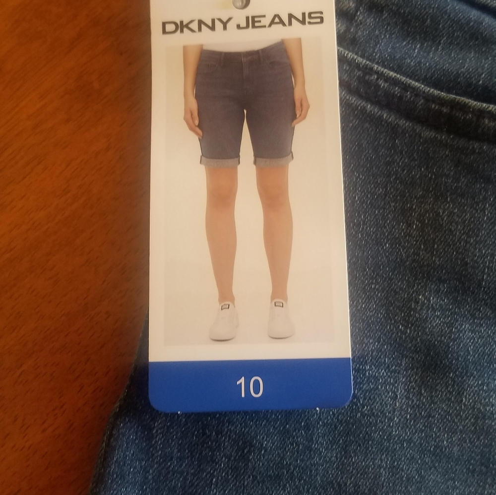 Denim Bermuda shorts
